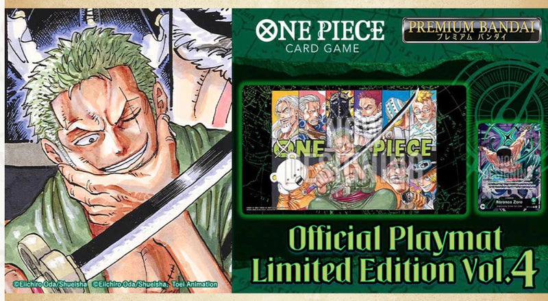 One Piece Card Game: Official Playmat - Limited Edition Vol. 4